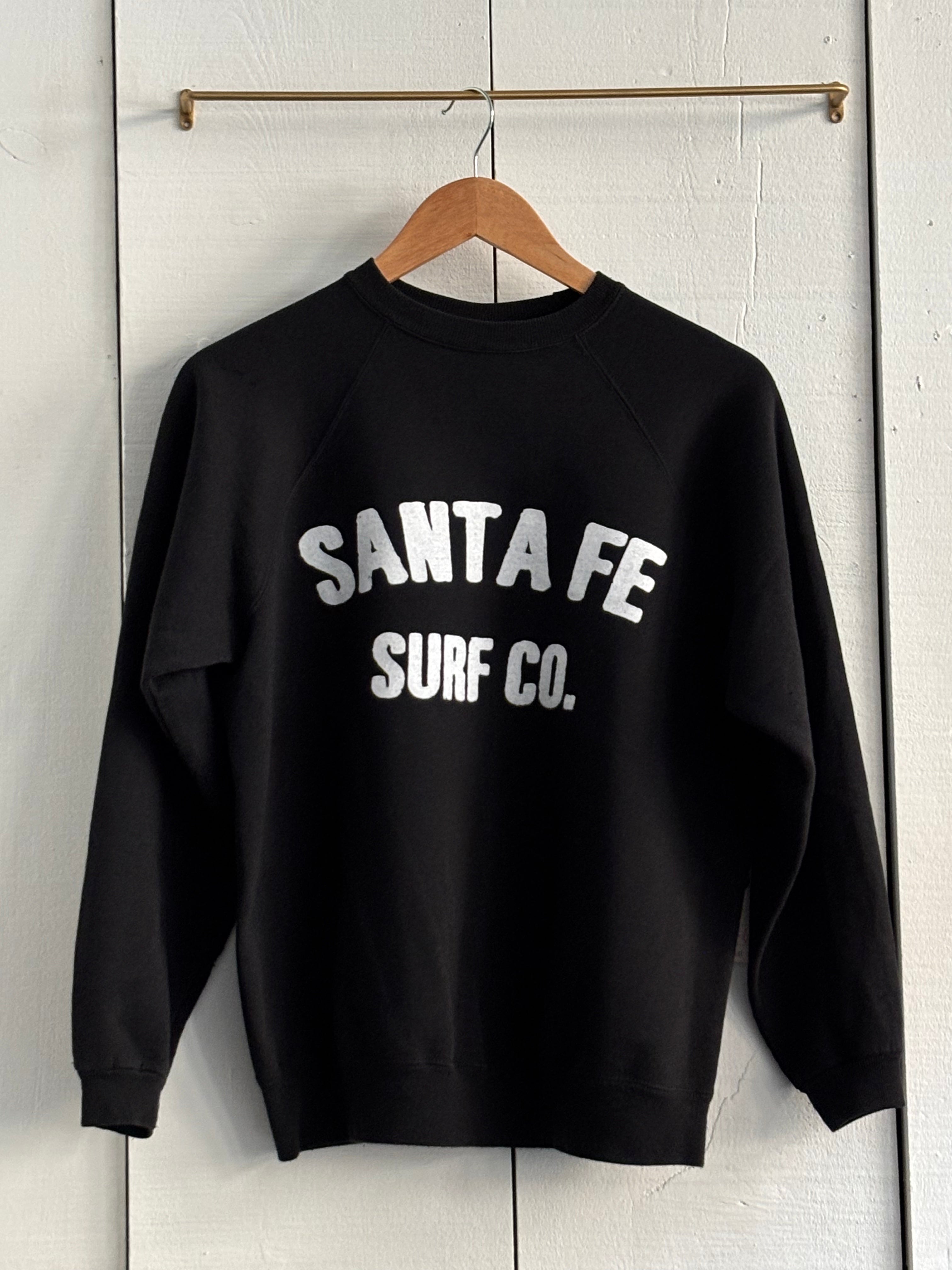 Santa Fe Surf Co. x Best Regards | Vintage Black Crewneck