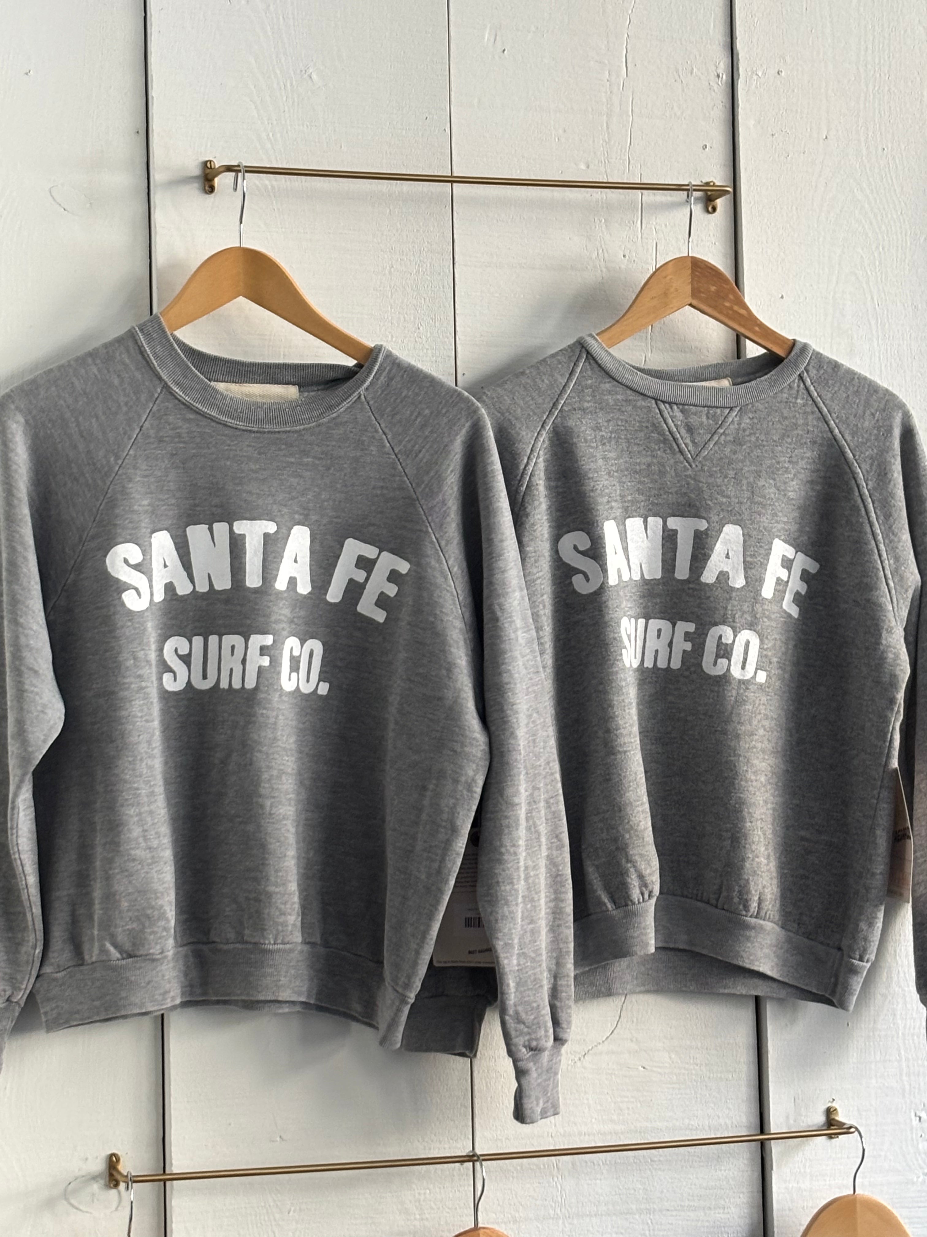 Santa Fe Surf Co. x Best Regards | Vintage Grey Crewneck