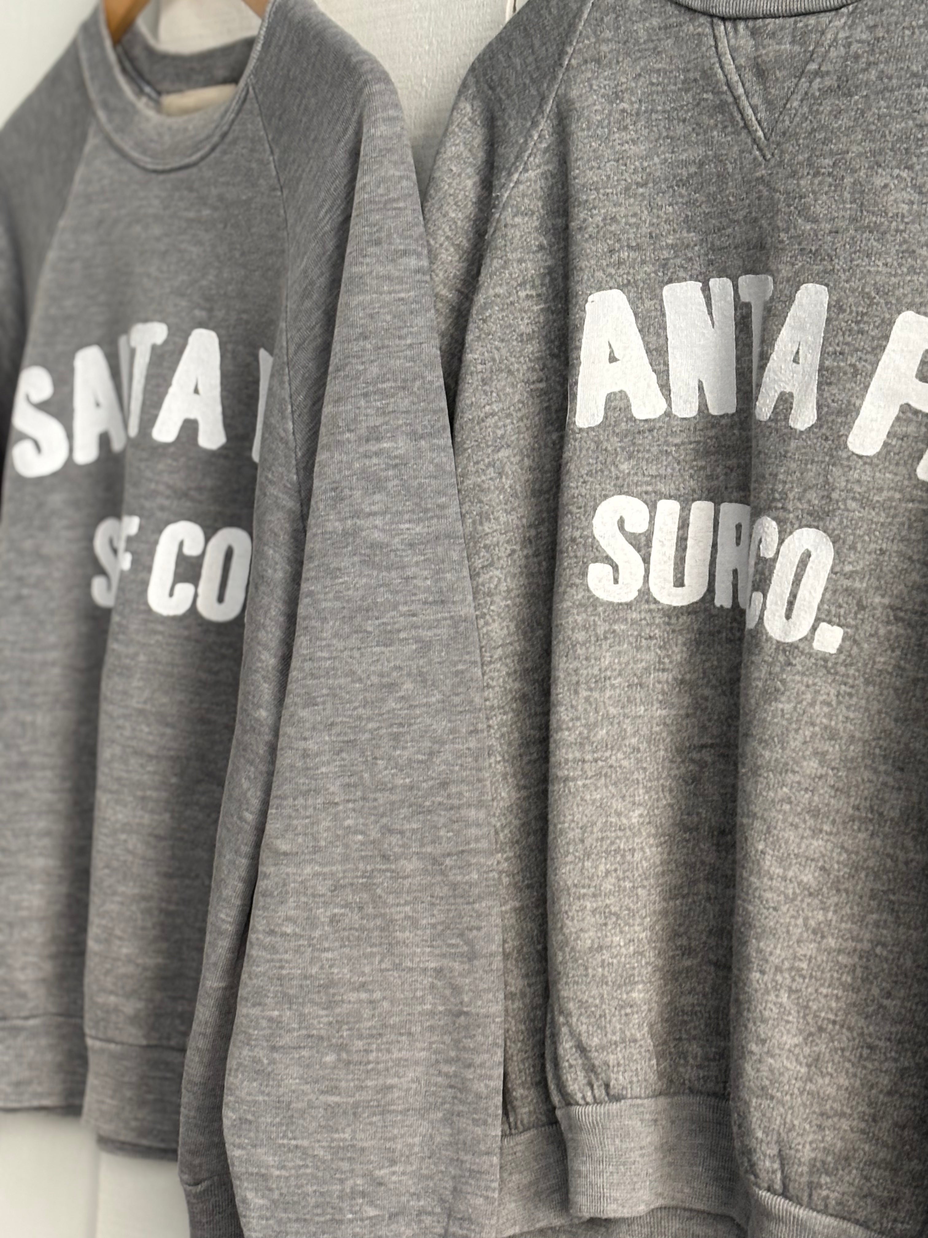 Santa Fe Surf Co. x Best Regards | Vintage Grey Crewneck
