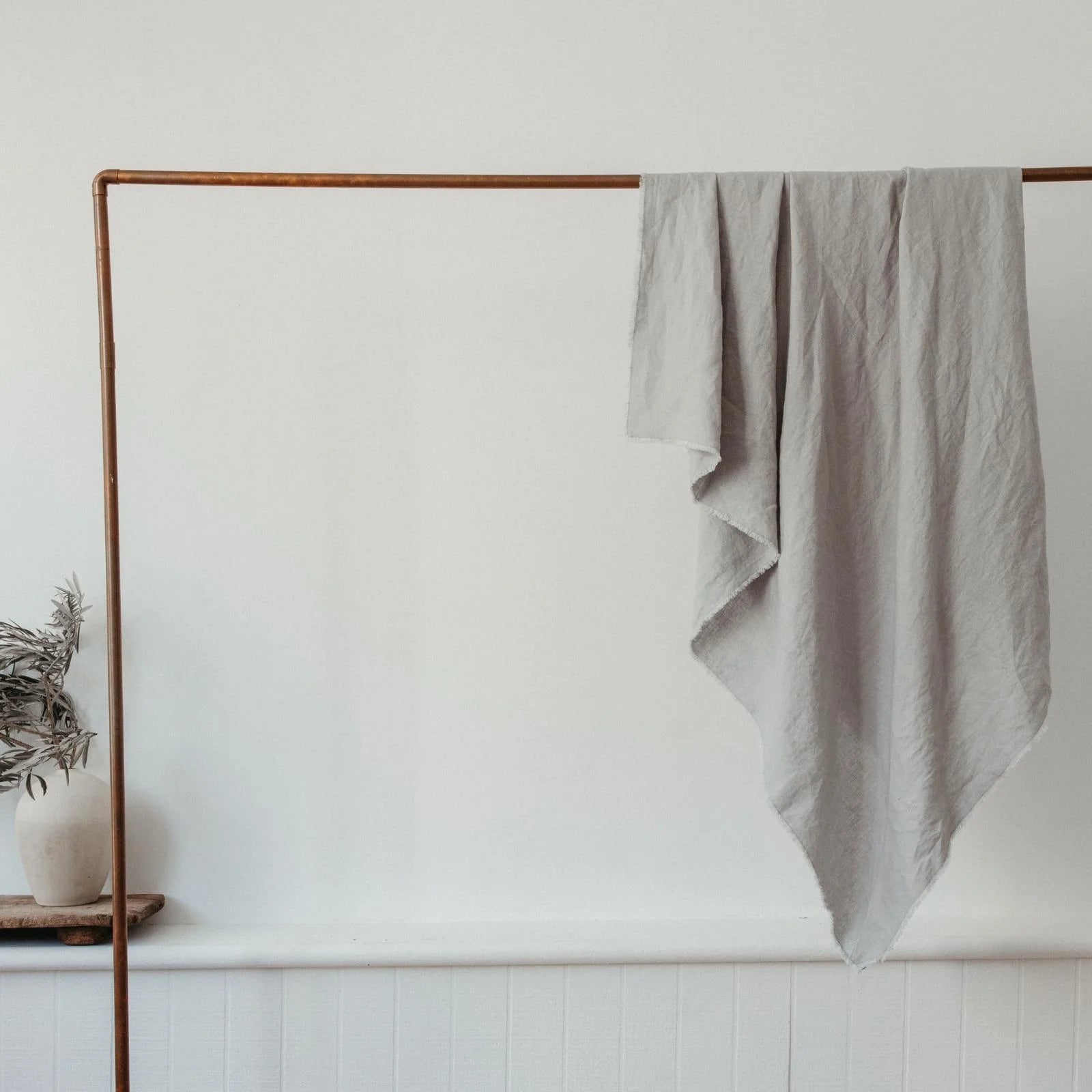Linen Table Throw