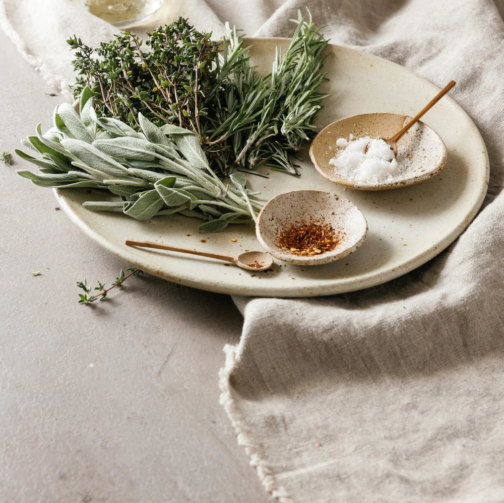 Linen Table Throw
