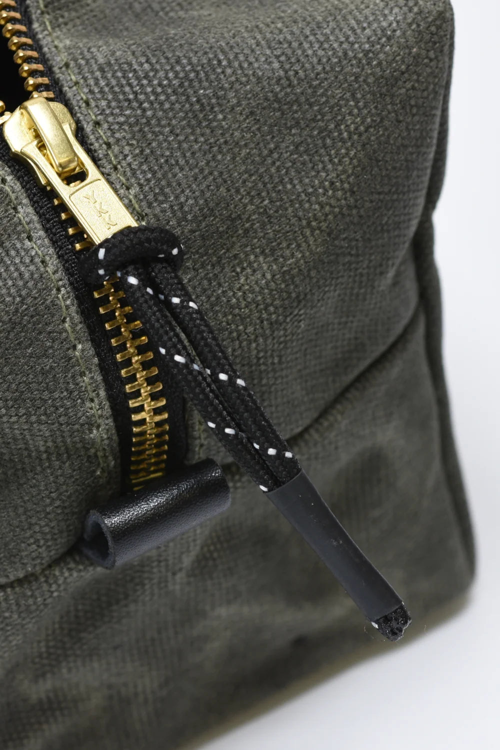 Waxed Canvas Dopp Kit
