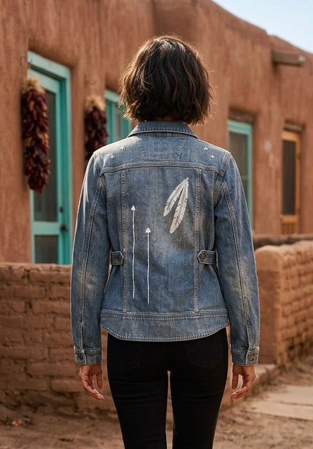 Upcycled Denim Carhartt Jacket | Knomad Tiger