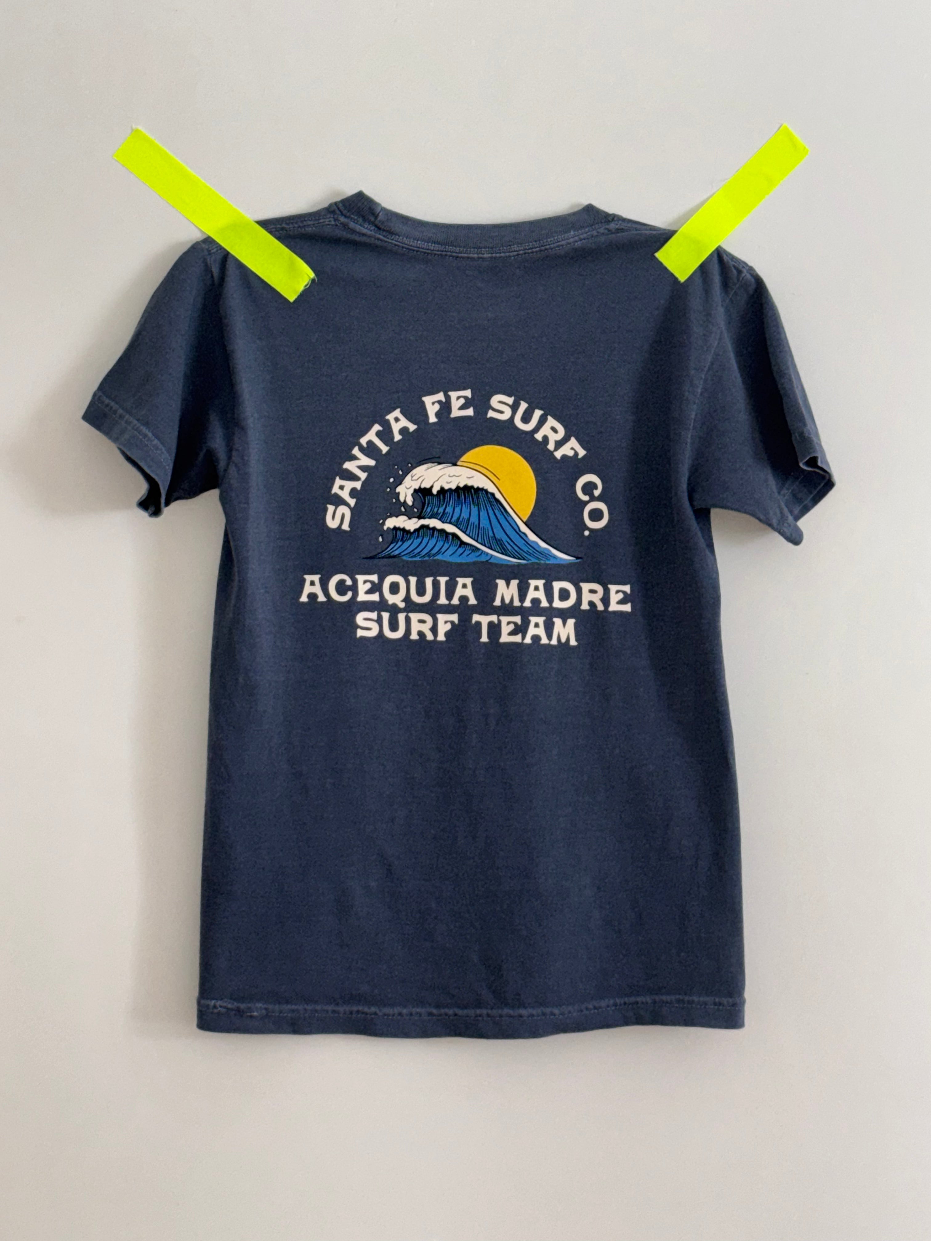 Acequia Madre Surf Team 2026 | Lil' Homies Kid Shirt