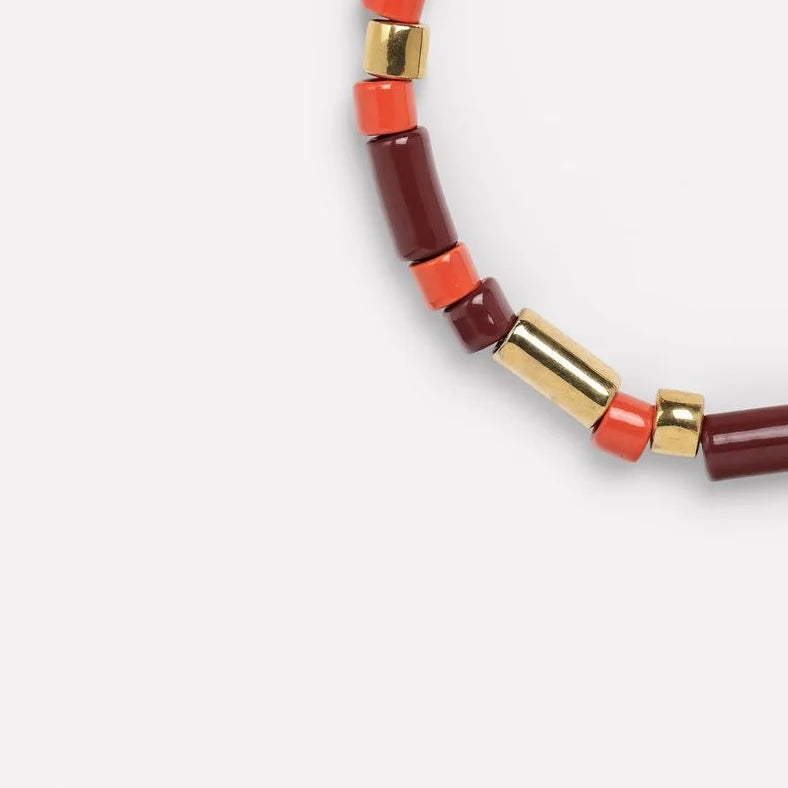 LOBSTER, WINE & KARAT | BEAD ONE & FOUR NECKLACE