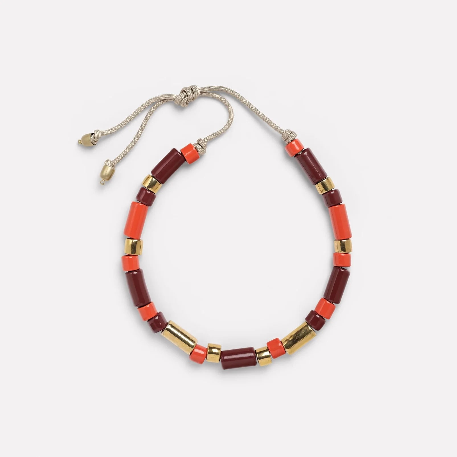 LOBSTER, WINE & KARAT | BEAD ONE & FOUR NECKLACE