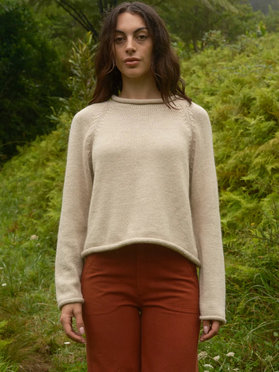 Fisherwoman Sweater | Ecru