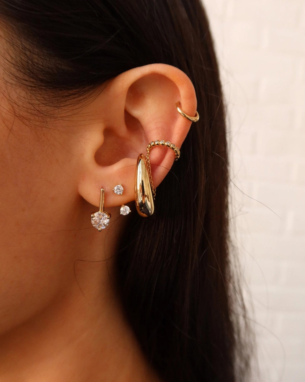 Elyse Bar Studs