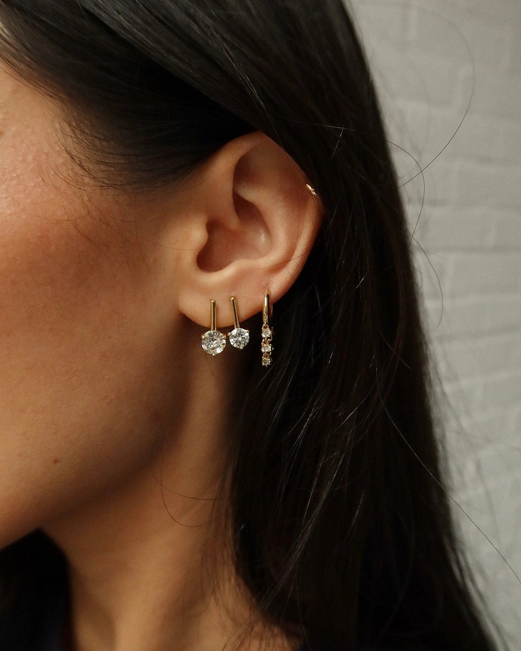 Elyse Bar Studs