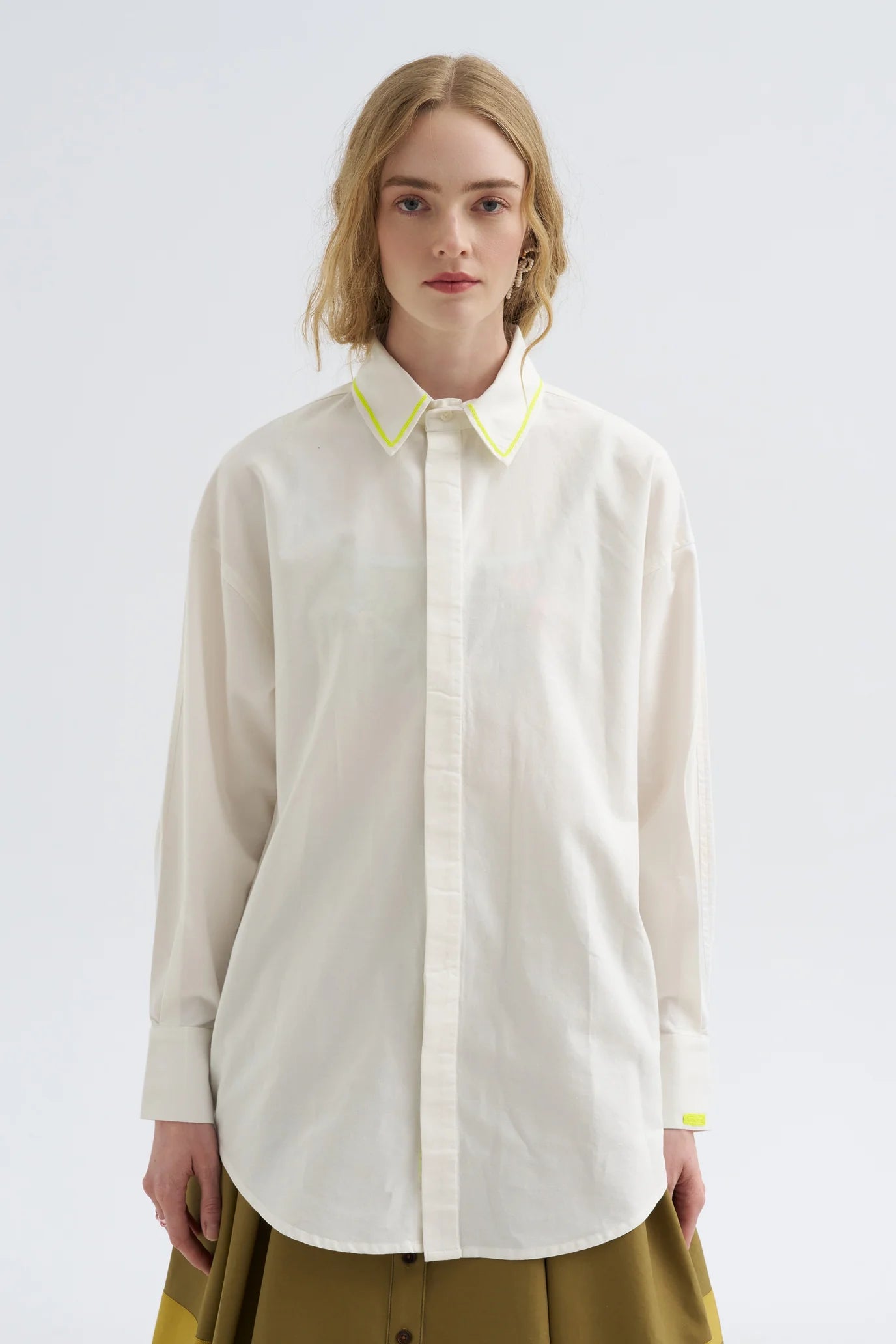 Anywhere Shirt by Molyan | Neon Yellow