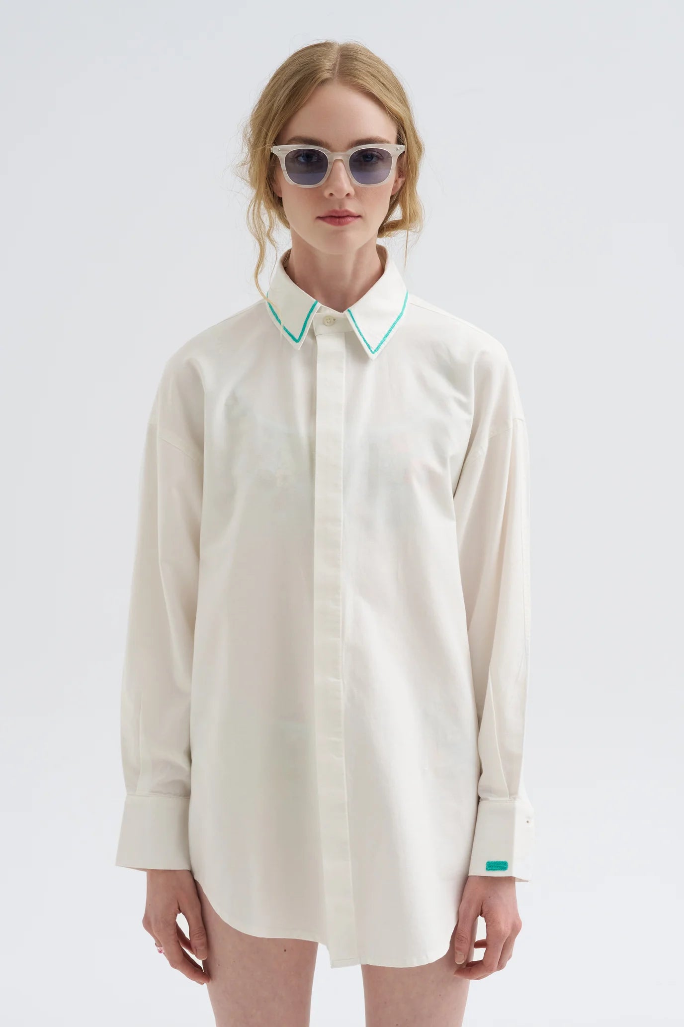 Anywhere Shirt by Molyan | Teal