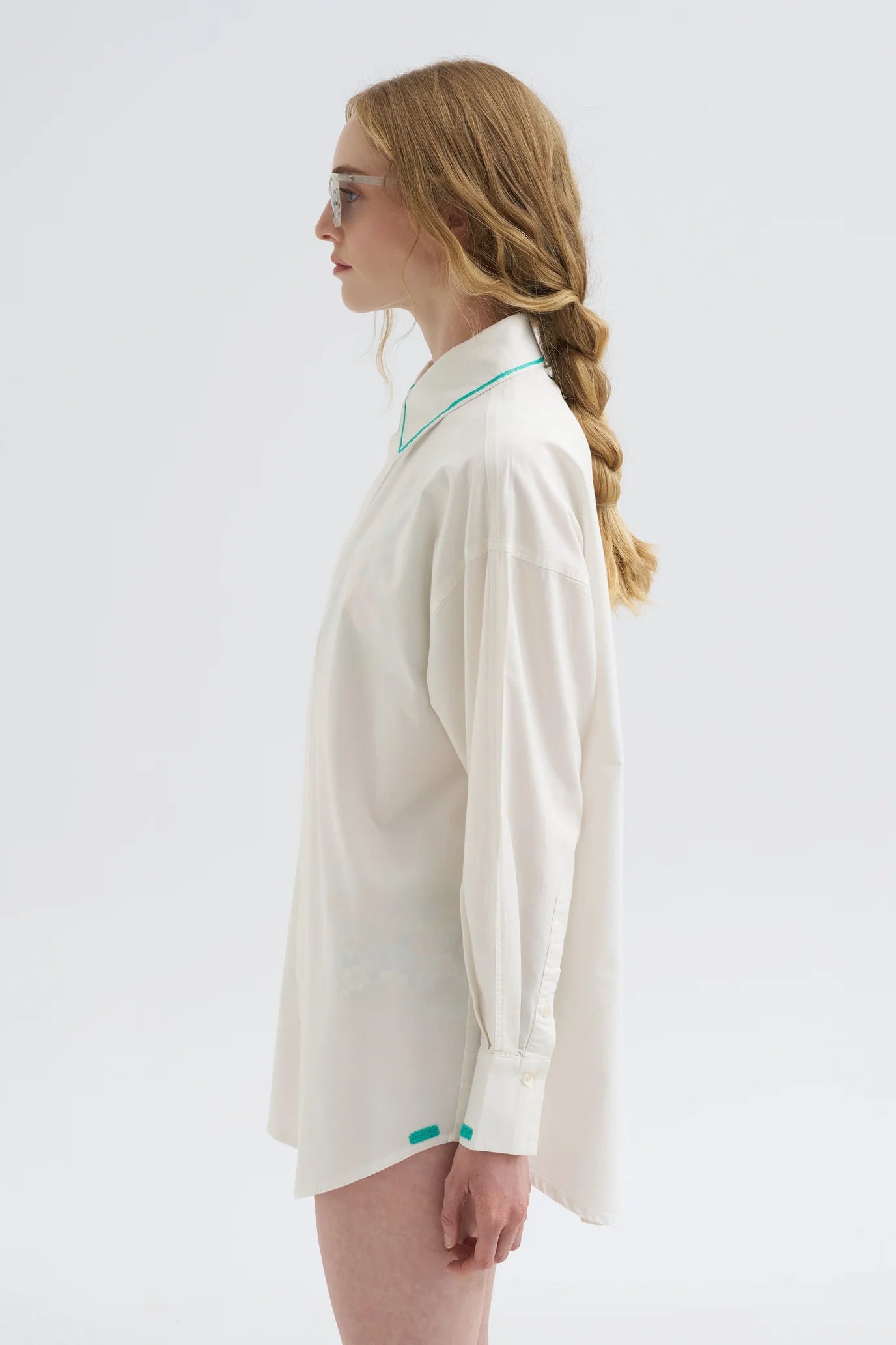 Anywhere Shirt by Molyan | Teal