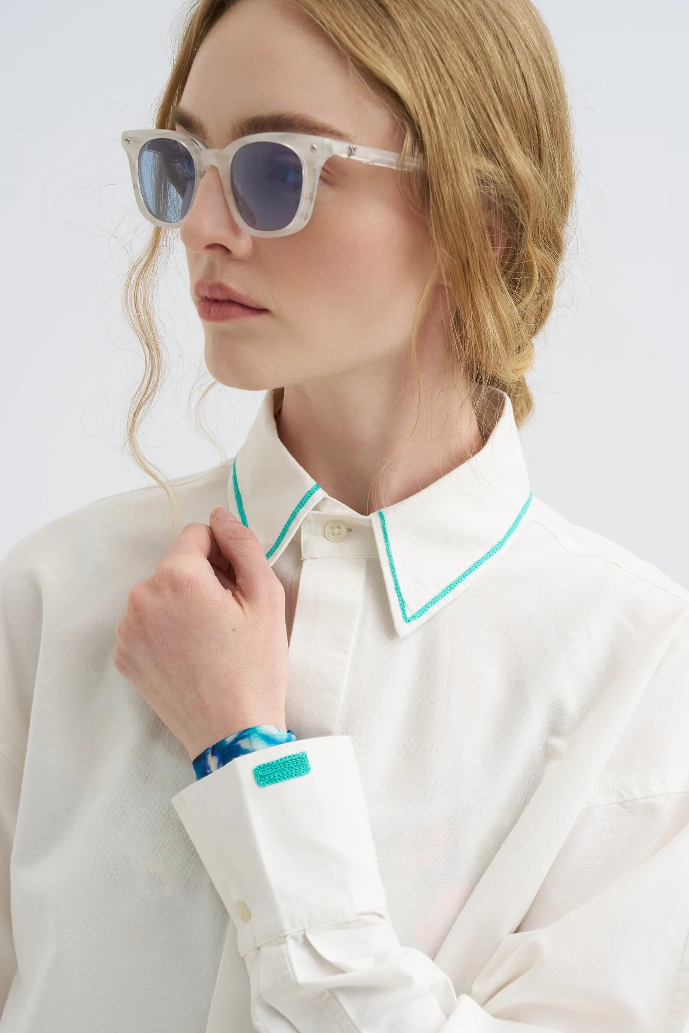 Anywhere Shirt by Molyan | Teal