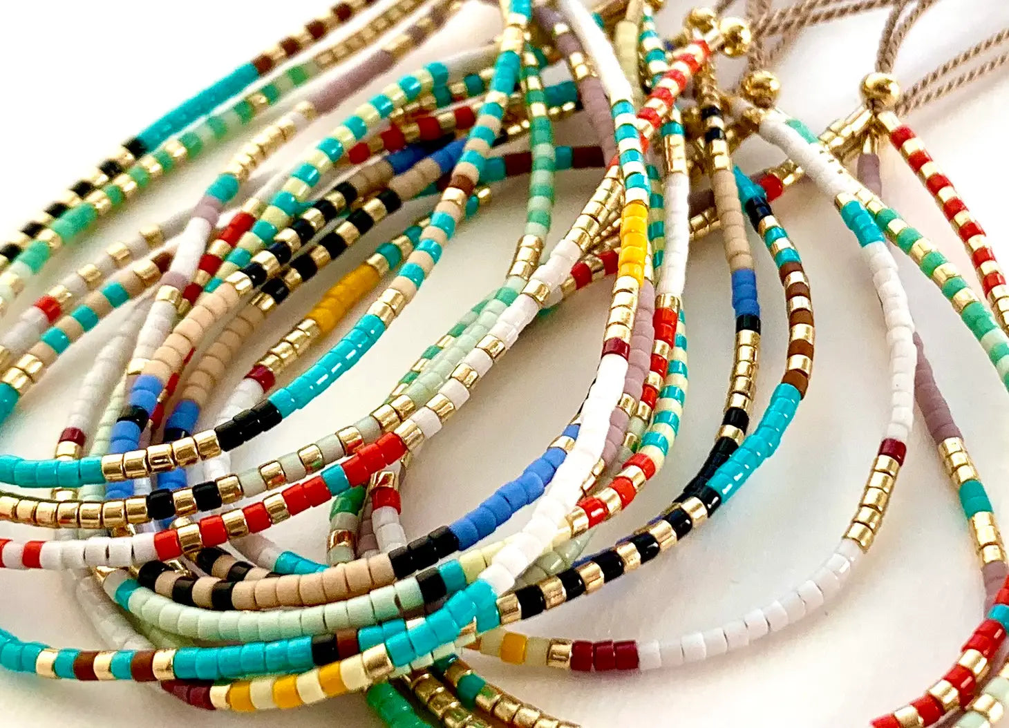 Beaded Bracelets | Multicolored