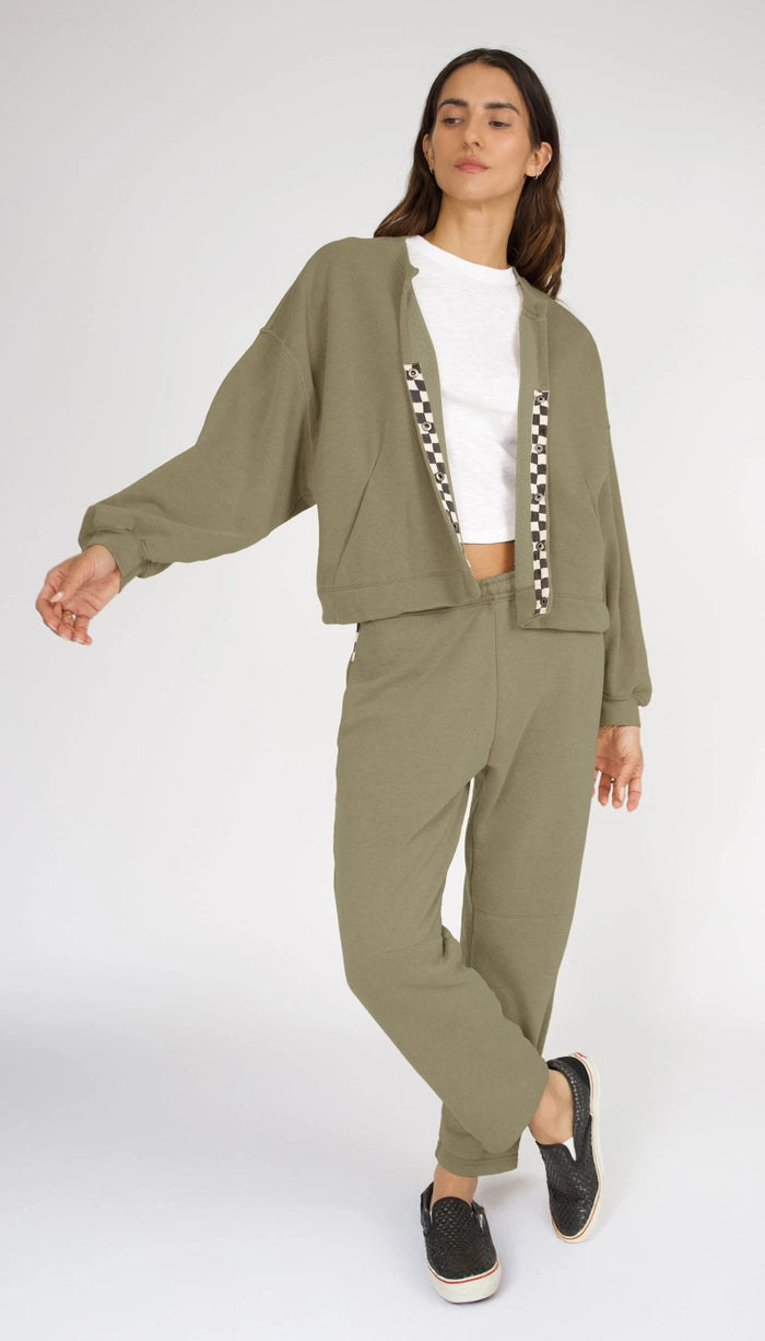 Remastered Billie Barrel Sweatpant | Olive