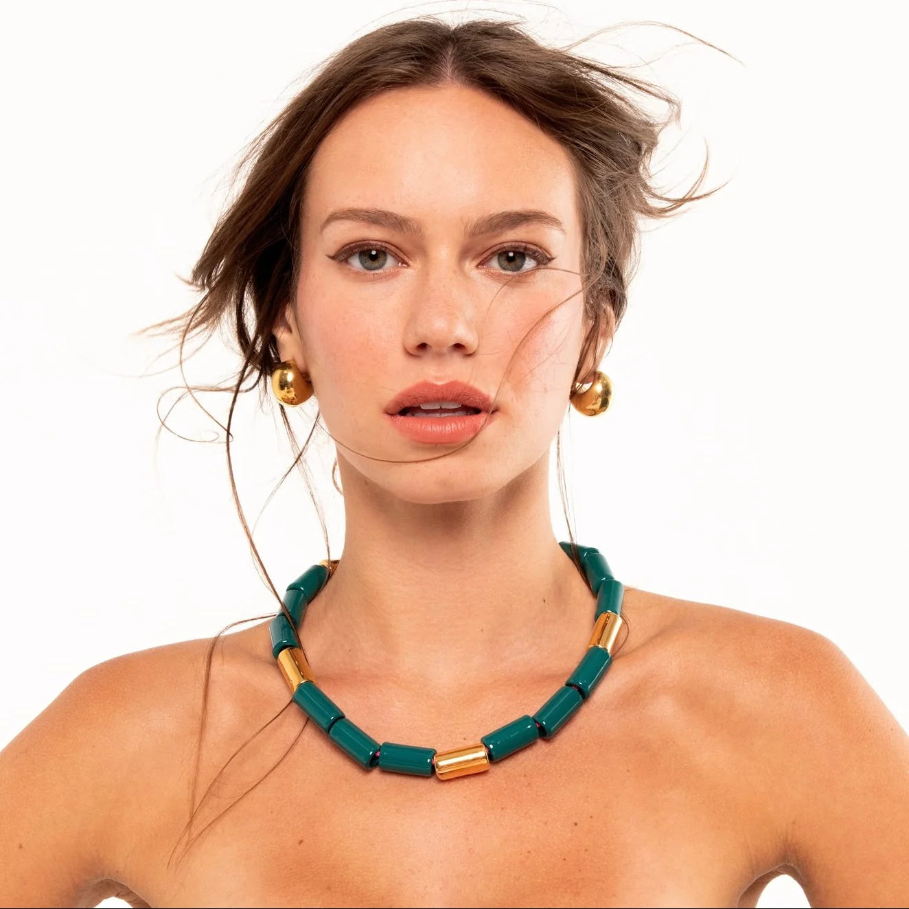 BOTTLE & KARAT | BEAD FOUR NECKLACE