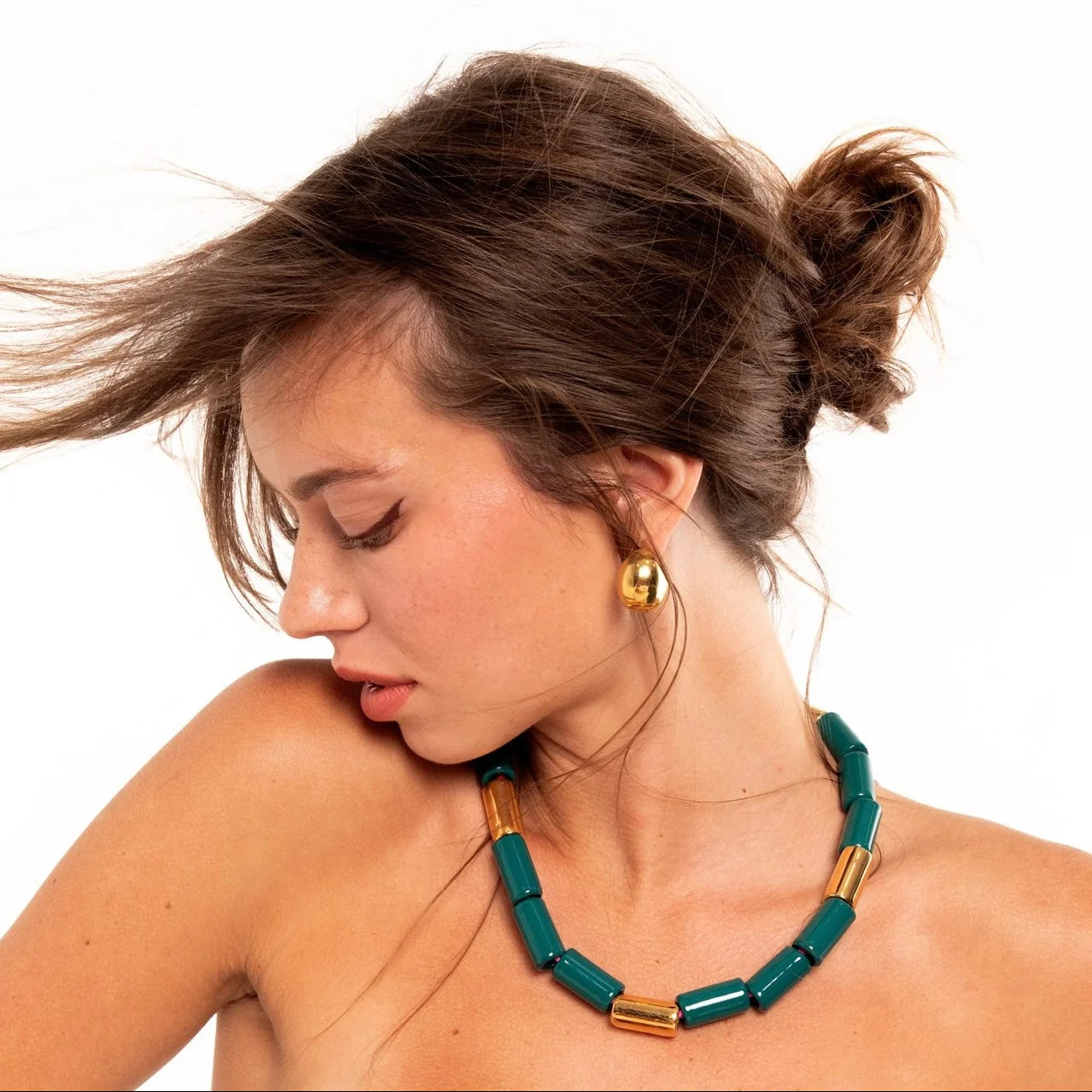 BOTTLE & KARAT | BEAD FOUR NECKLACE
