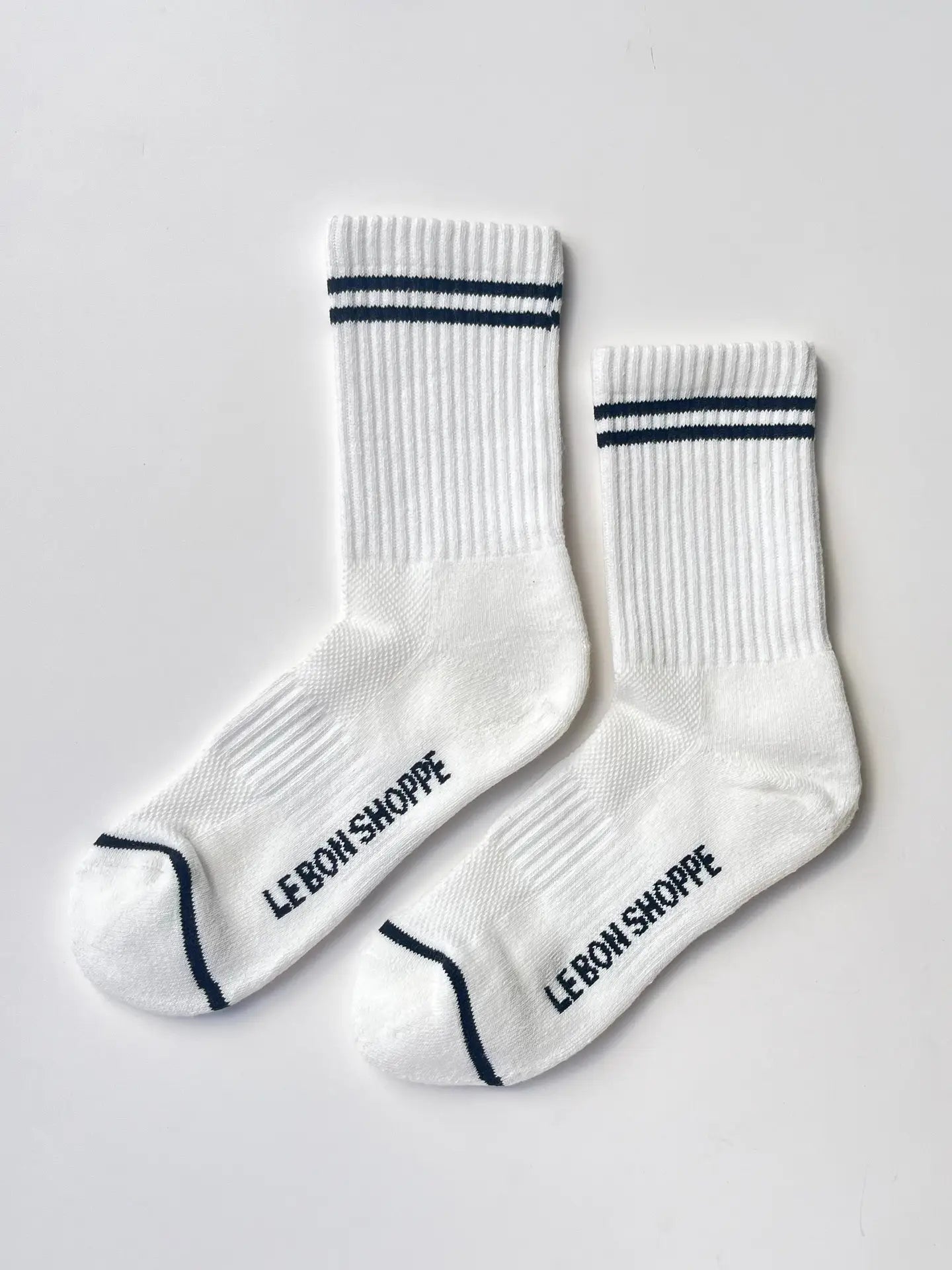 Boyfriend Socks | Classic White