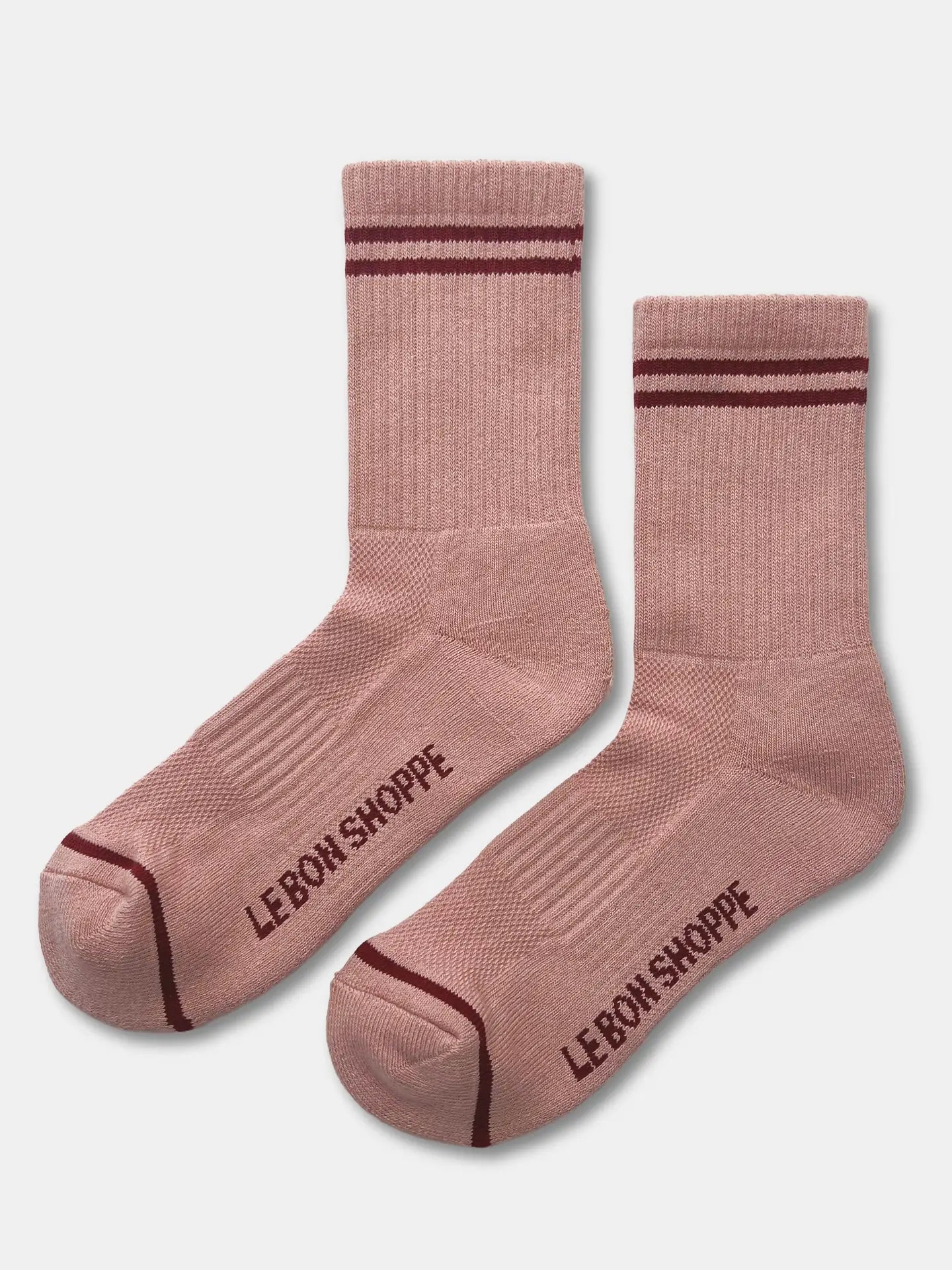 Boyfriend Socks | Vintage Pink