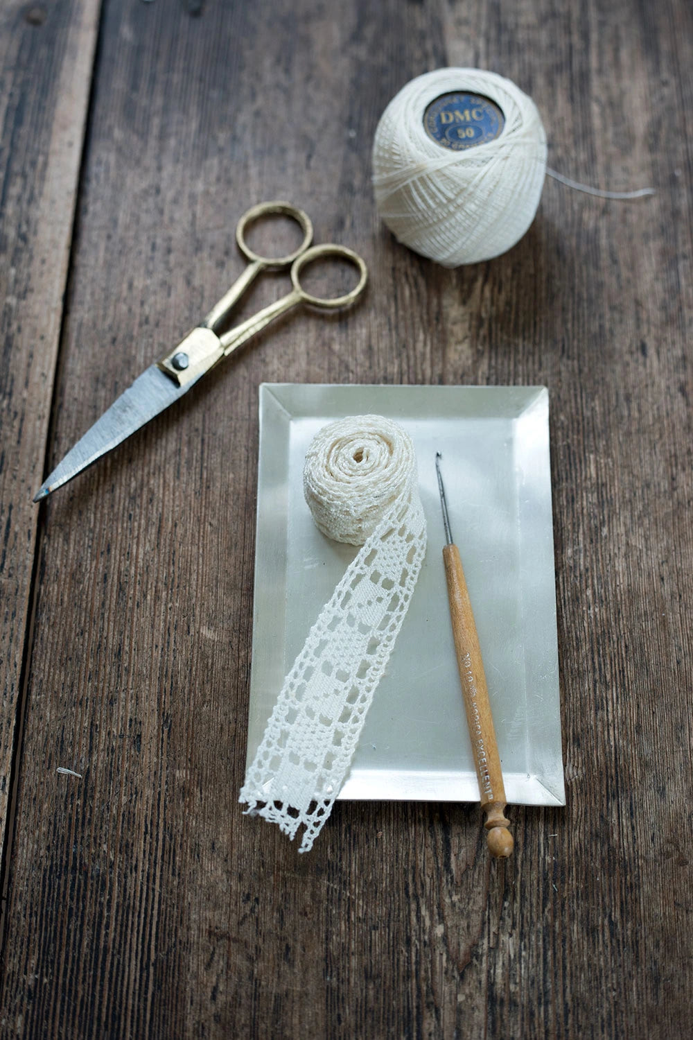 Brass Handled Scissors
