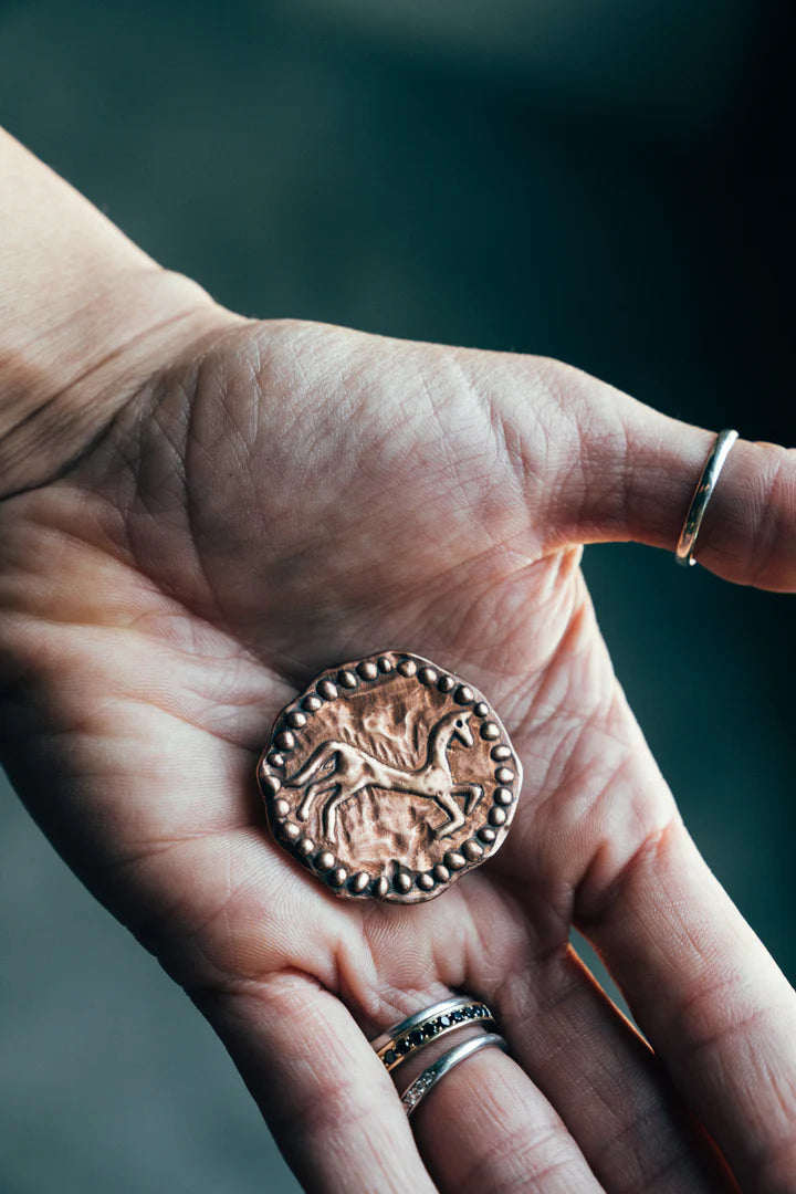 Horse Head Coin Slide