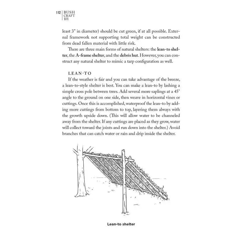 Bushcraft 101 | A Field Guide to the Art of Wilderness Survival