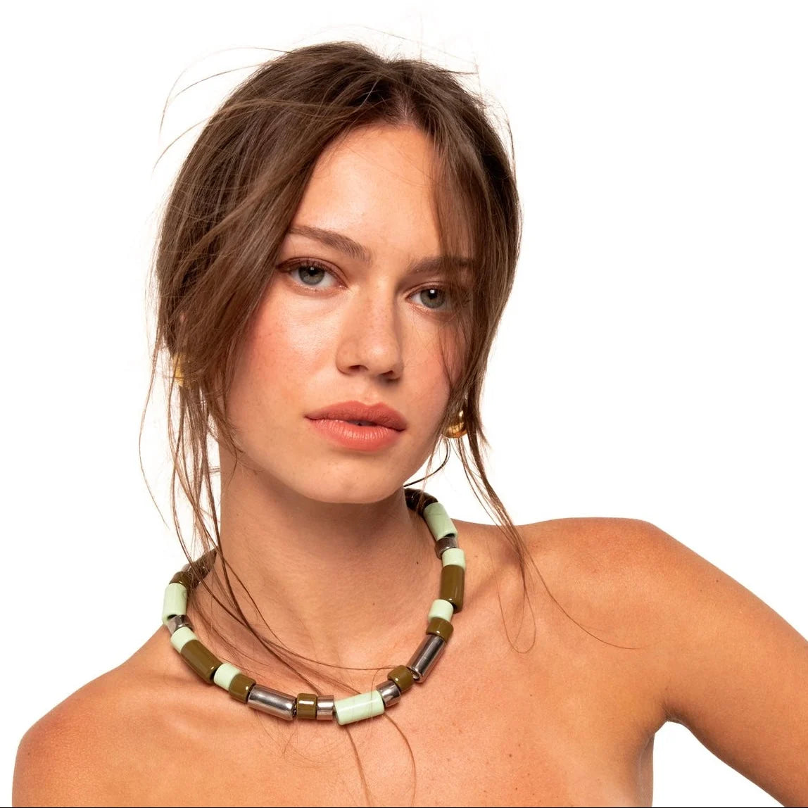 CADETTE, AMBROSIA & COIN | BEAD ONE & FOUR NECKLACE
