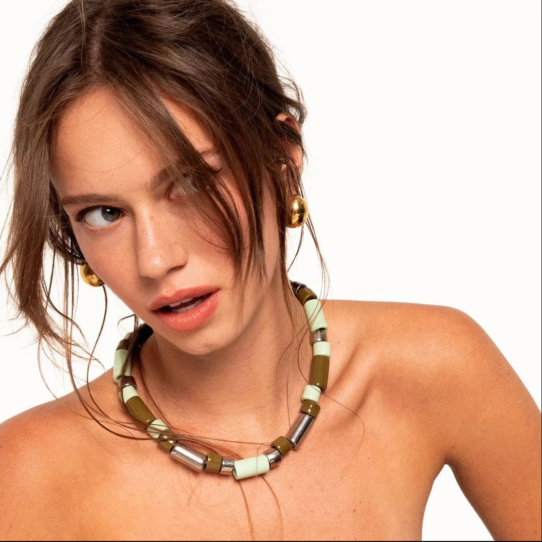 CADETTE, AMBROSIA & COIN | BEAD ONE & FOUR NECKLACE