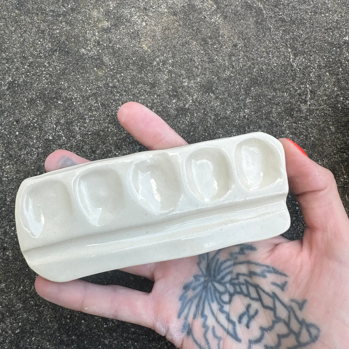 Ceramic Watercolor Palette