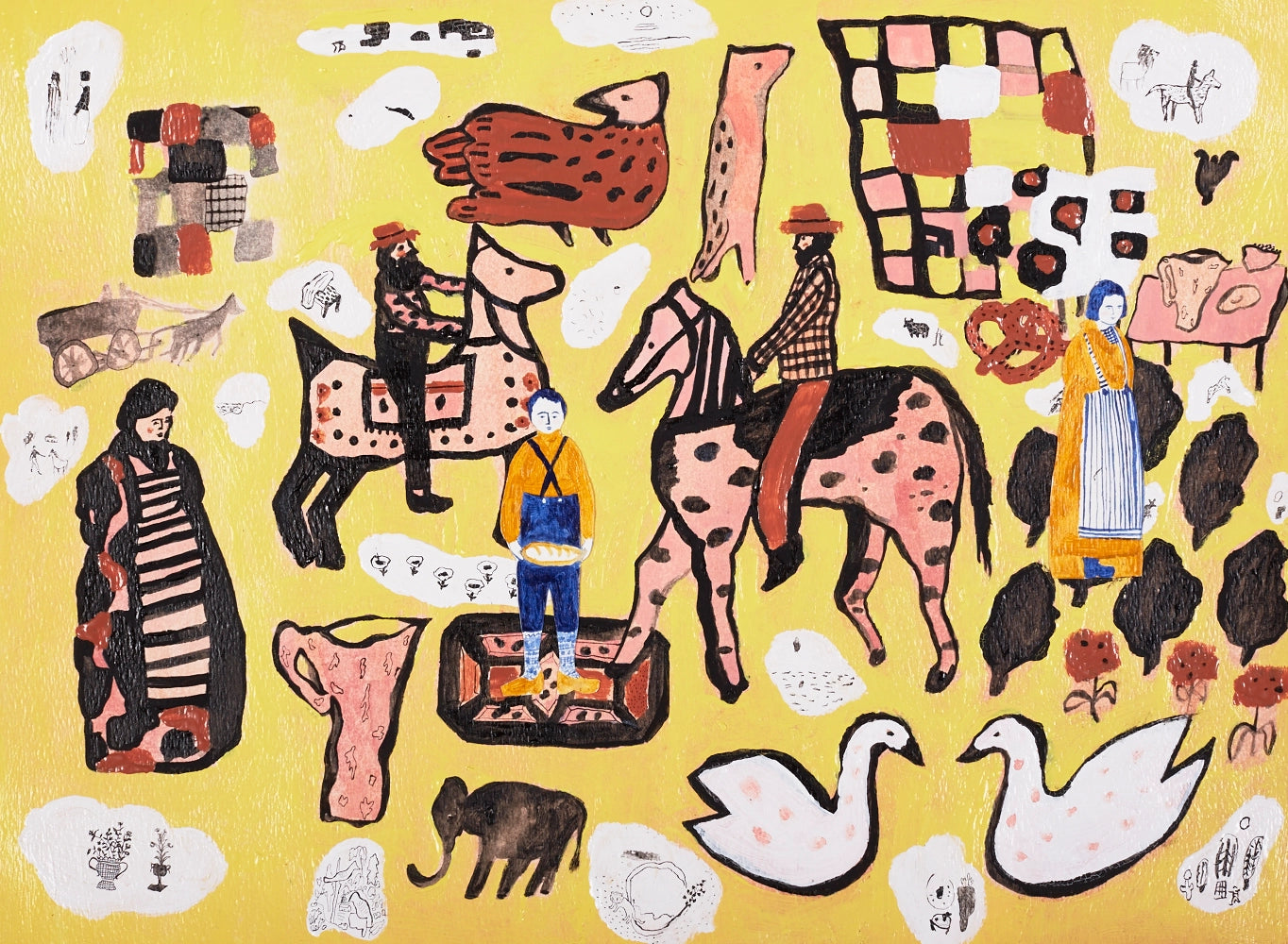 Child Cowboys Turquoise Blanket