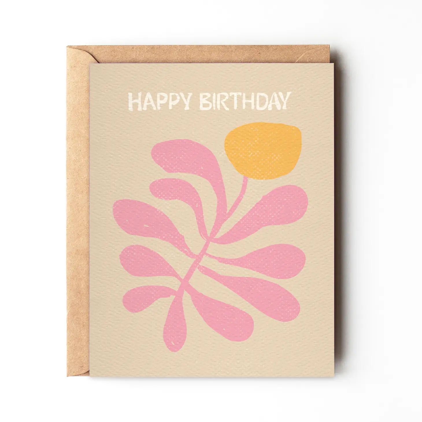 Coral Happy Birthday | Card