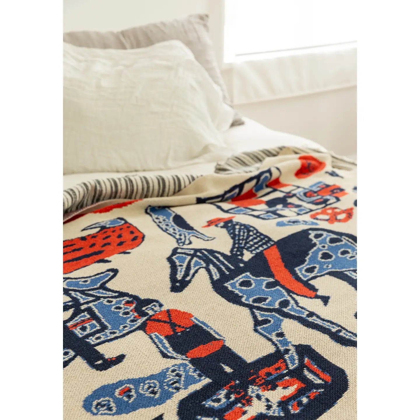 Cowboys Flax Blanket