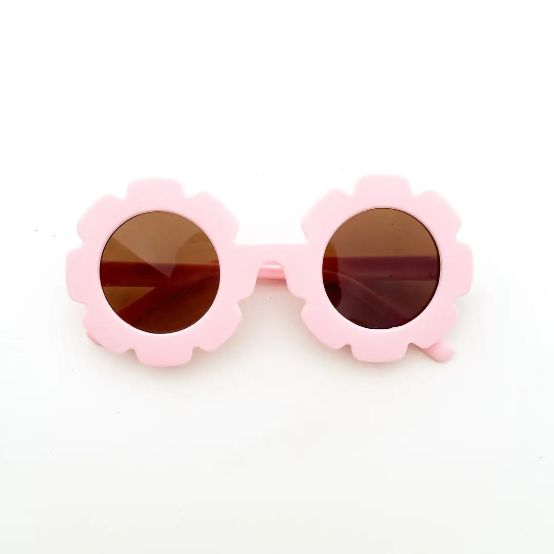 Daisy Day Flower Sunglasses | Bubblegum Pink