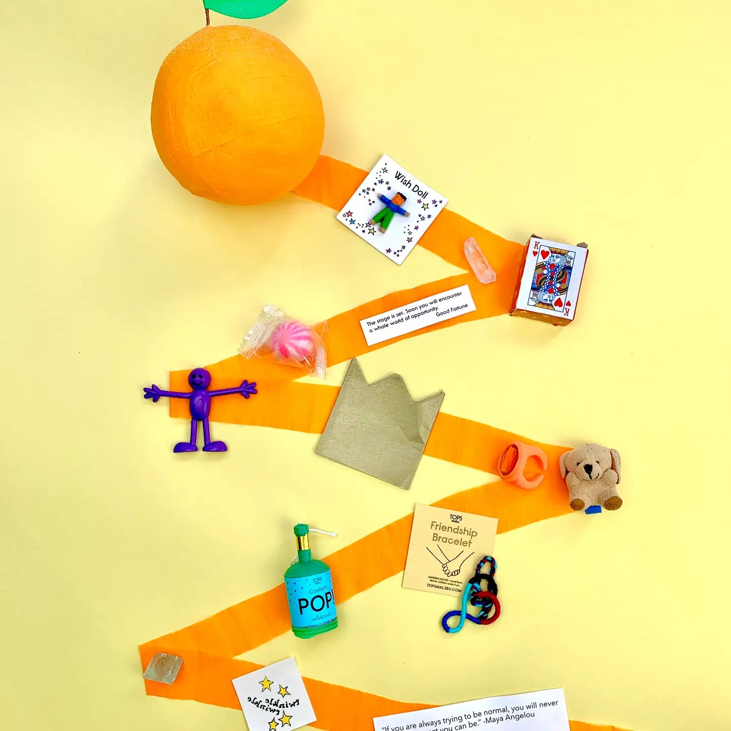 Deluxe Surprise Ball | Orange