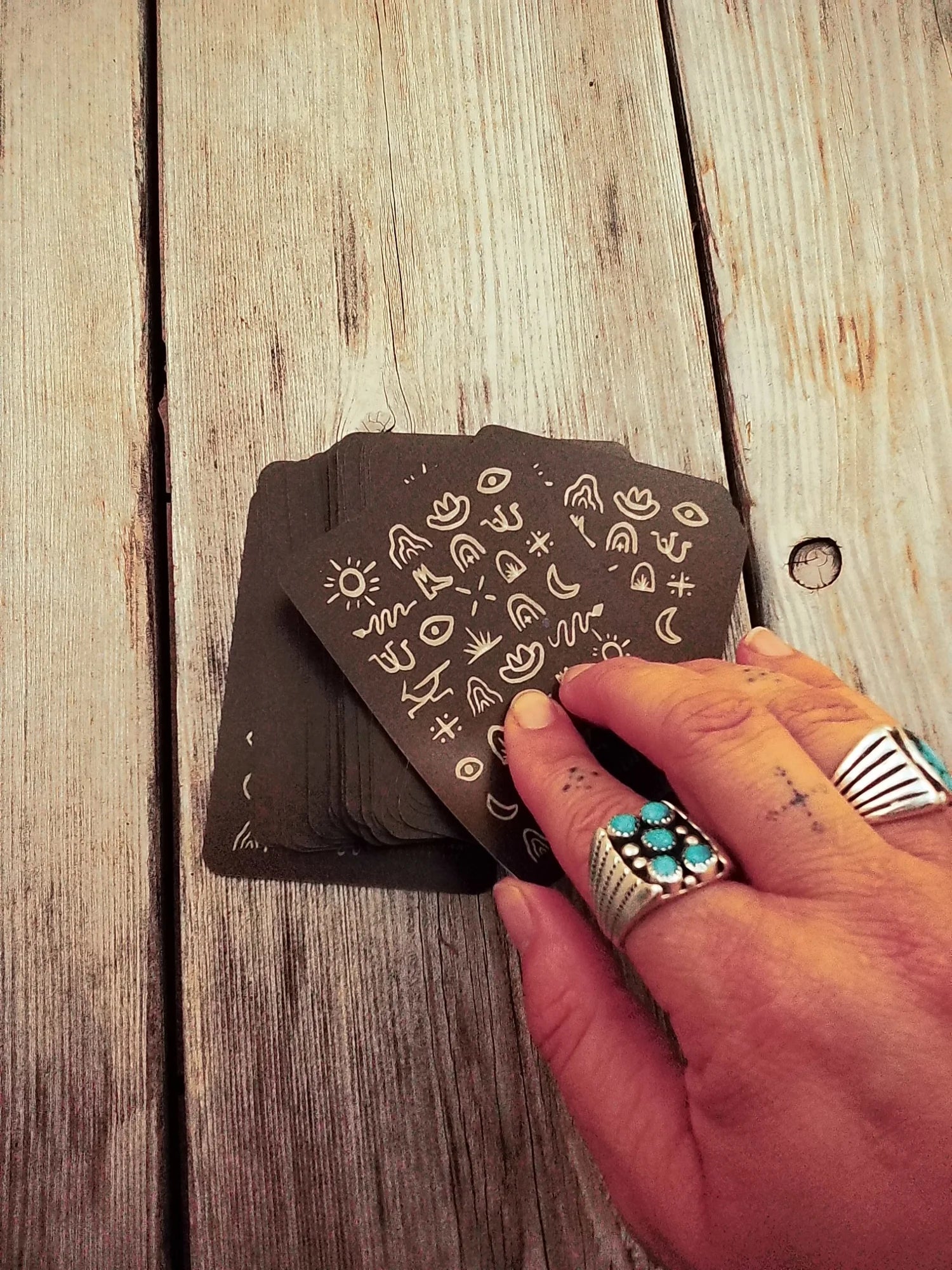 Desert Deck Hand-Drawn Playing Cards