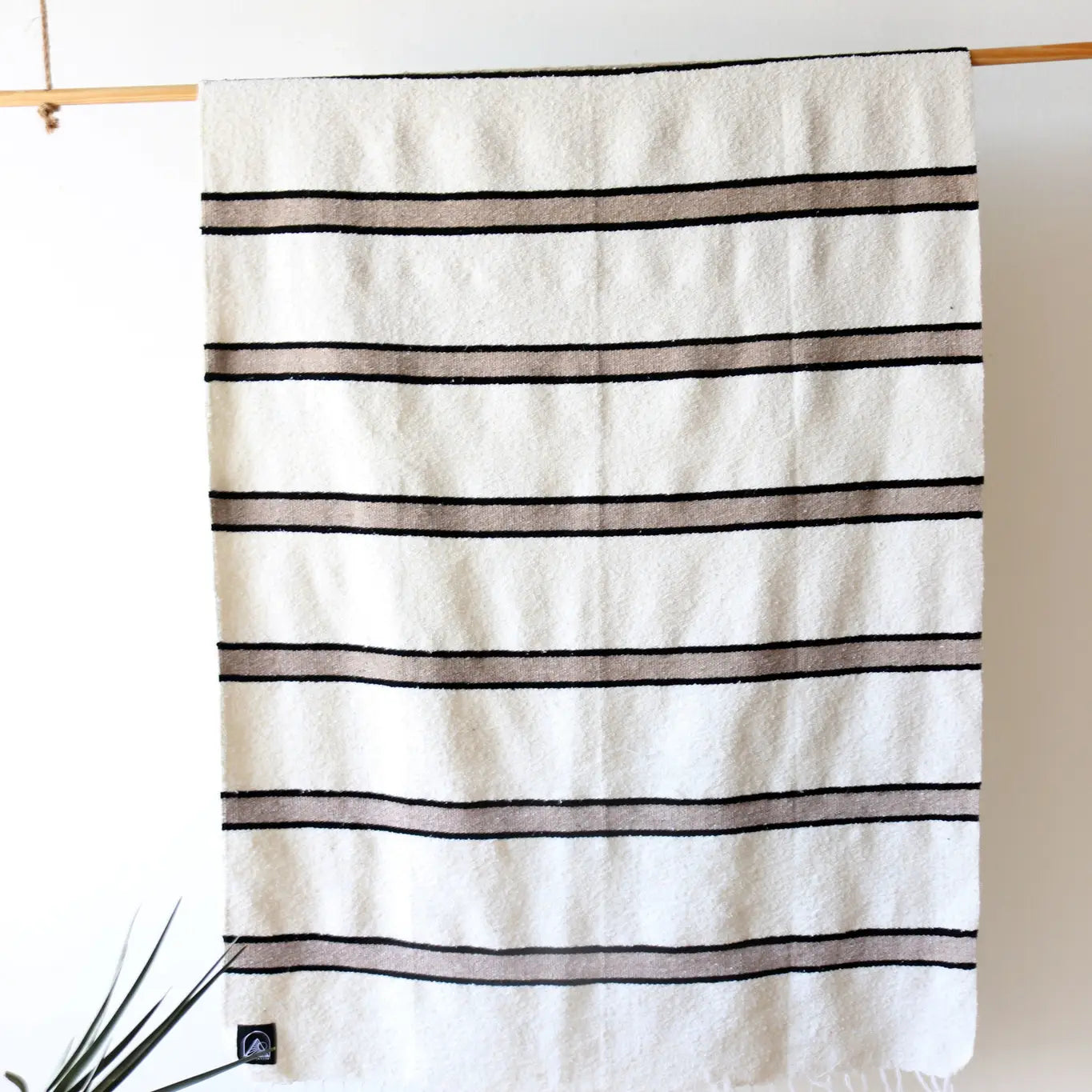 Desert Lines | Handwoven Blanket
