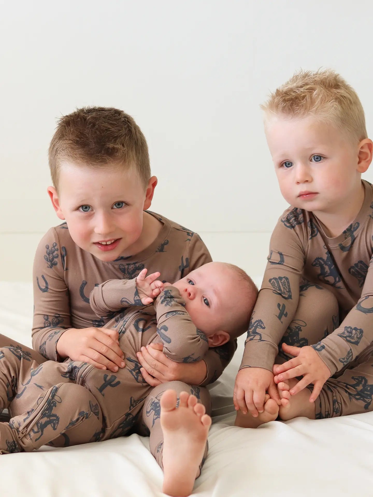 Dusty Cowboys | Zip Pajamas