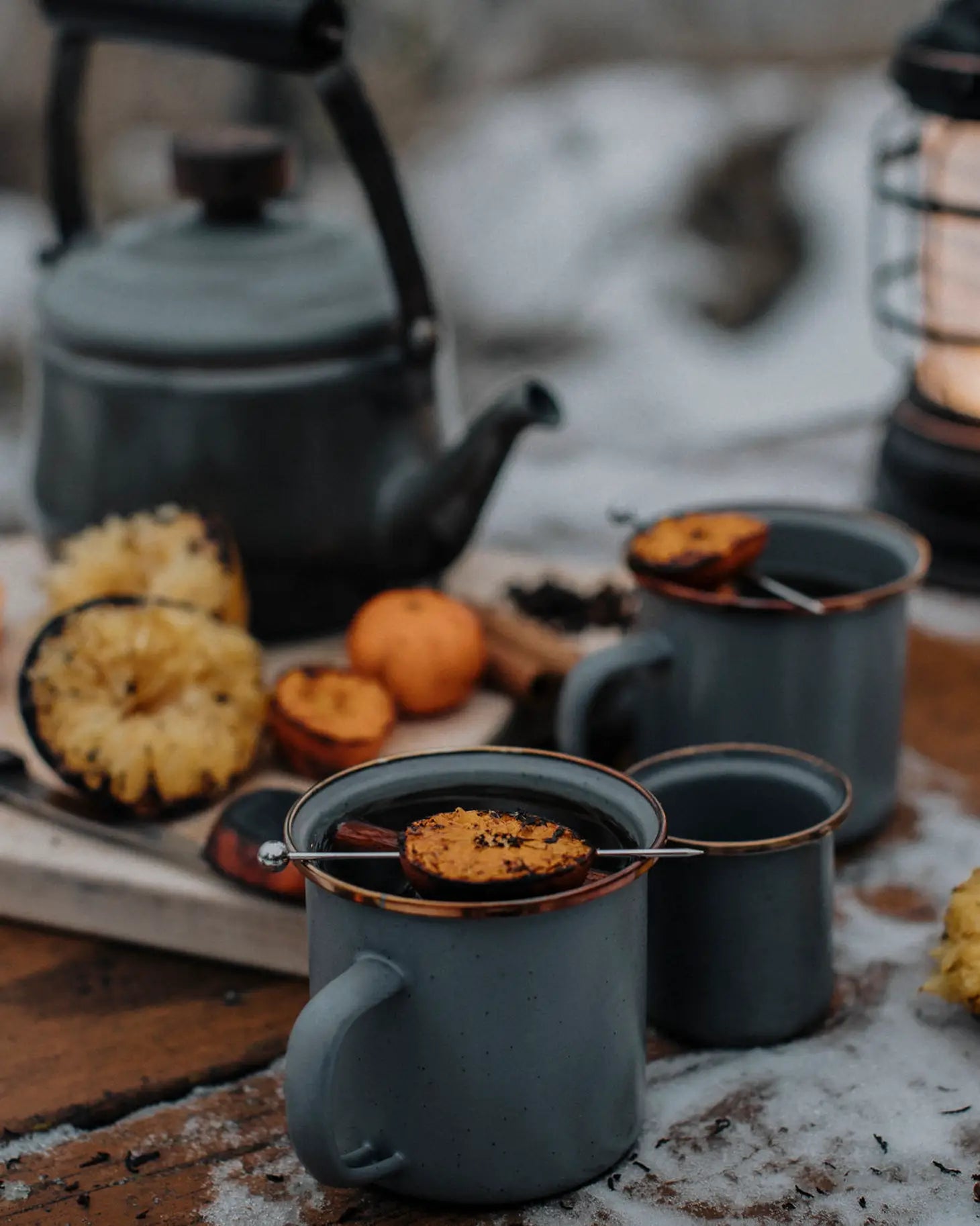 Enamel Teapot
