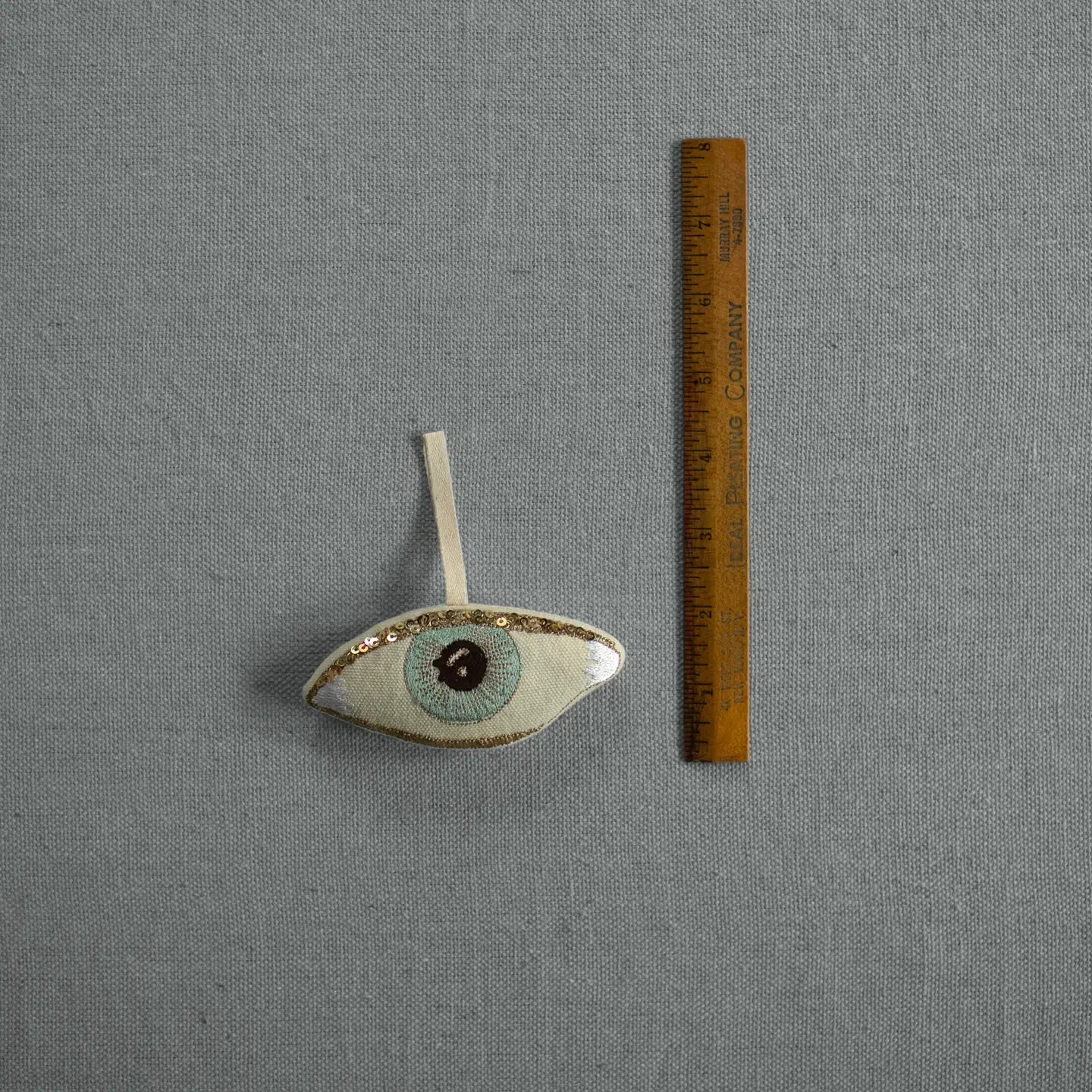 Evil Eye | Cotton & Lavender Stuffed Ornament