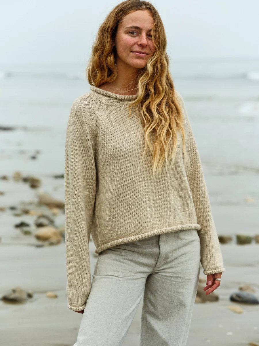 Fisherwoman Sweater | Ecru