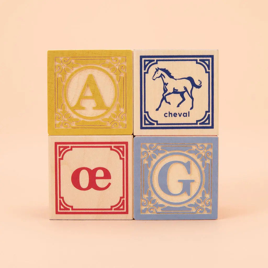 French Alphabet Blocks | by Uncle Goose