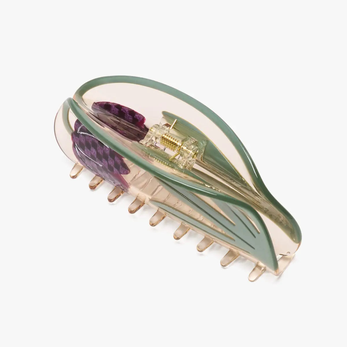Fritillaria Tulip Flower Hair Claw