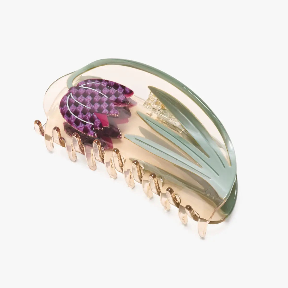 Fritillaria Tulip Flower Hair Claw