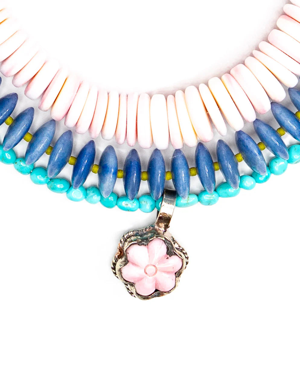 Graduated Conch Necklace