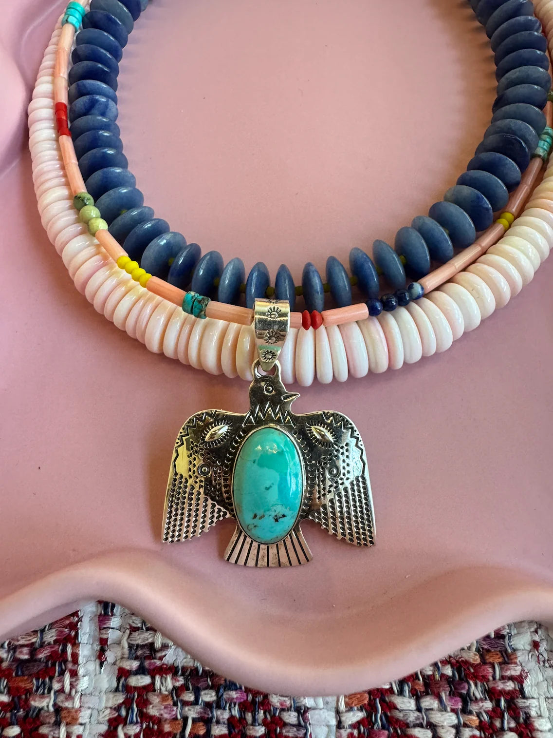 Graduated Conch Necklace