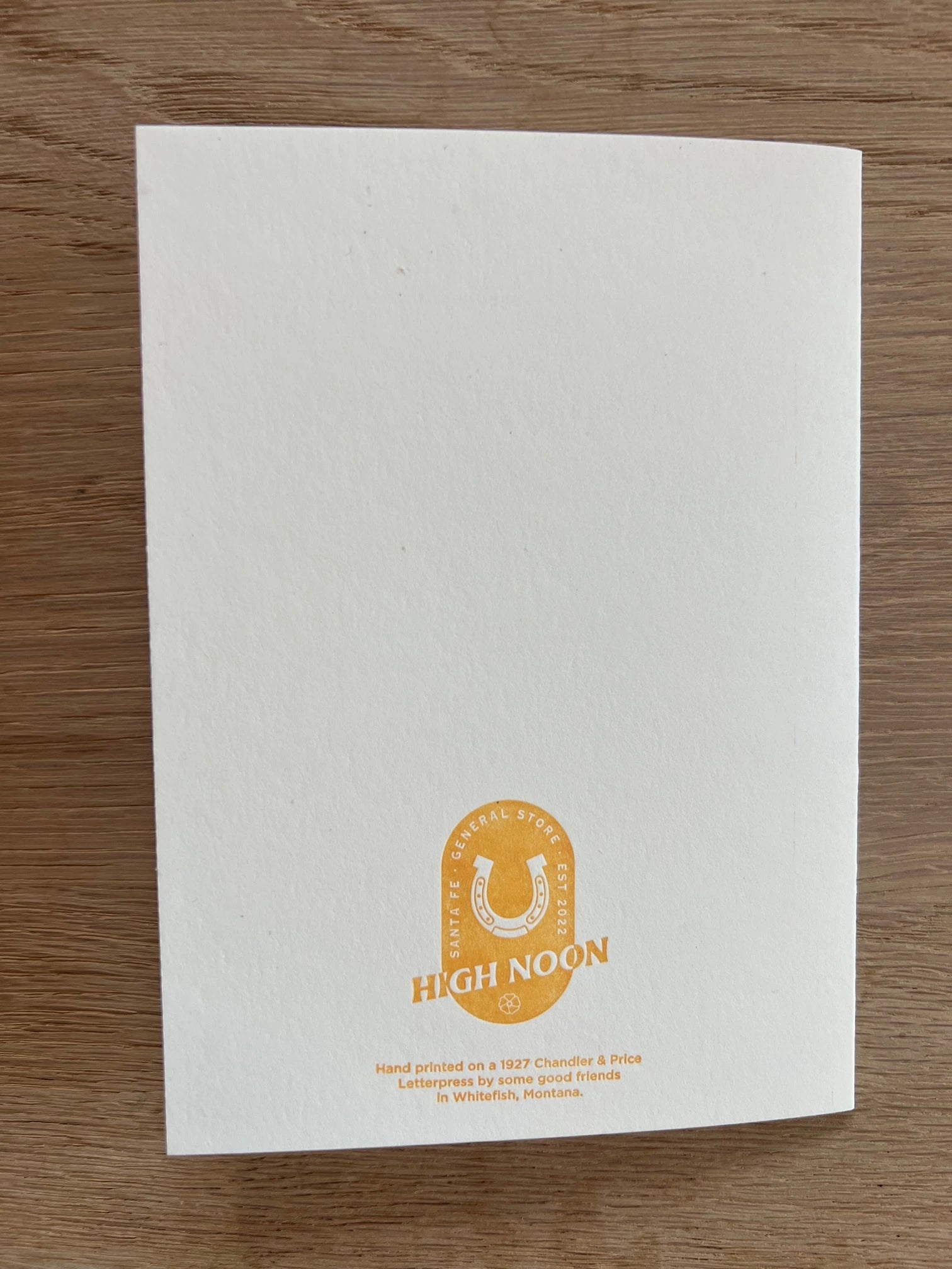 Joy Ride | Letterpress Card