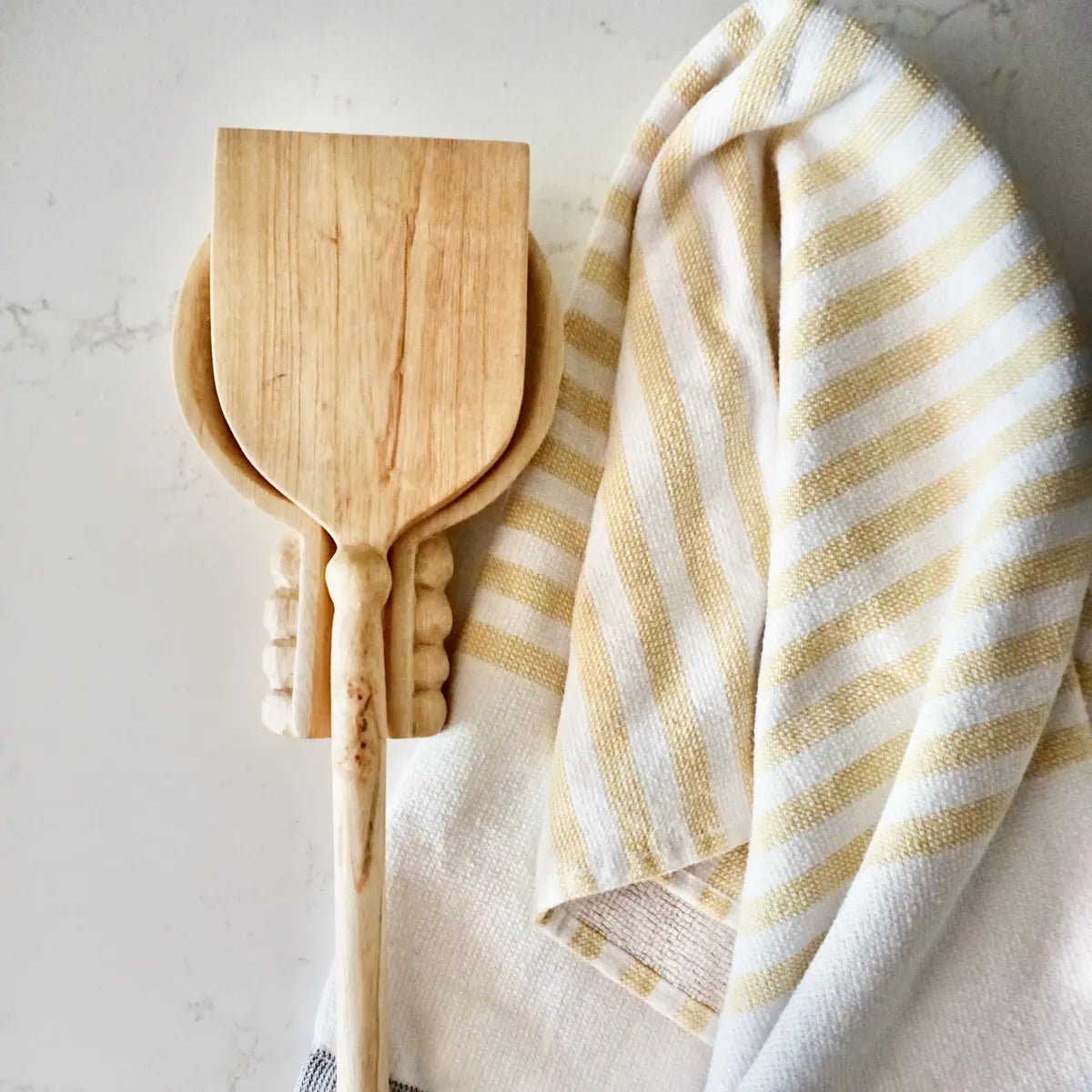 Hand Carved Wooden Spatula