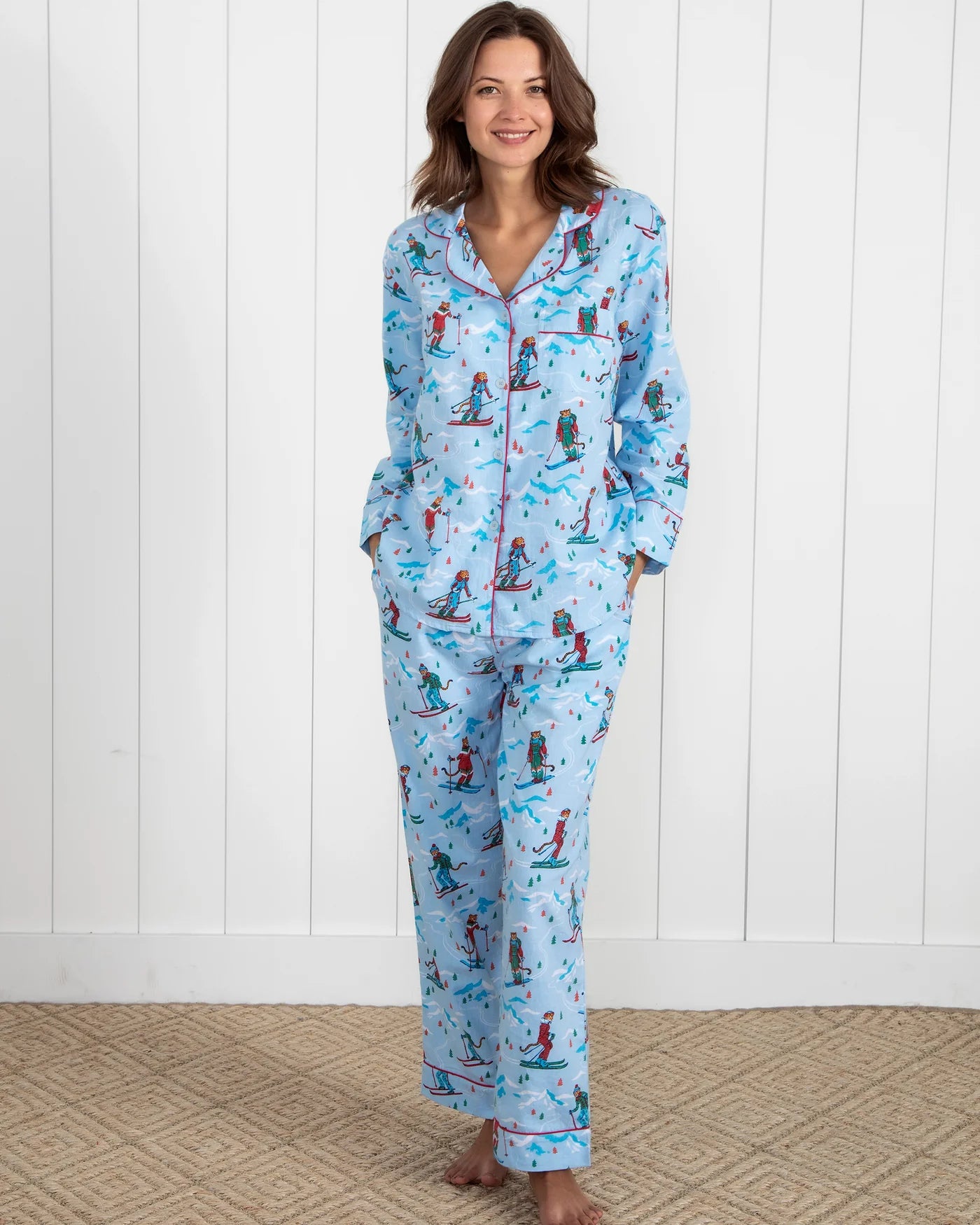 Hit The Slopes | Long Pajamas Set