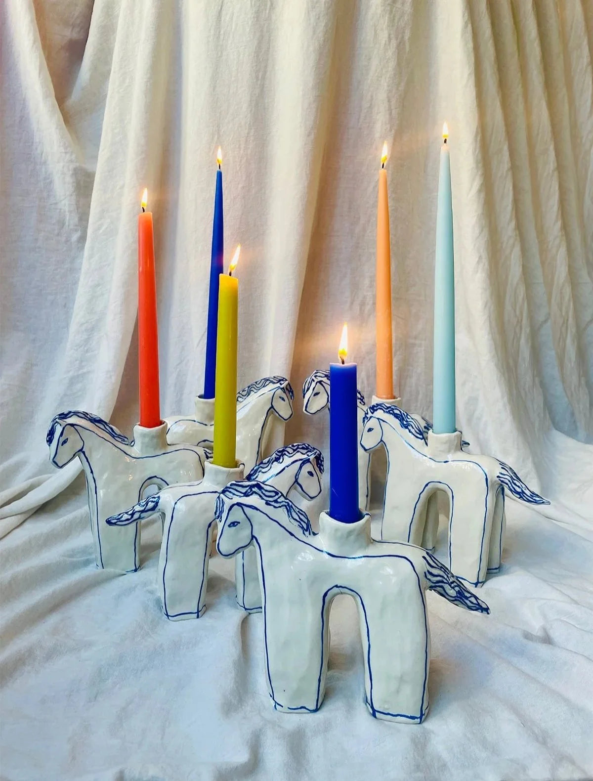 Horse Candle Holder