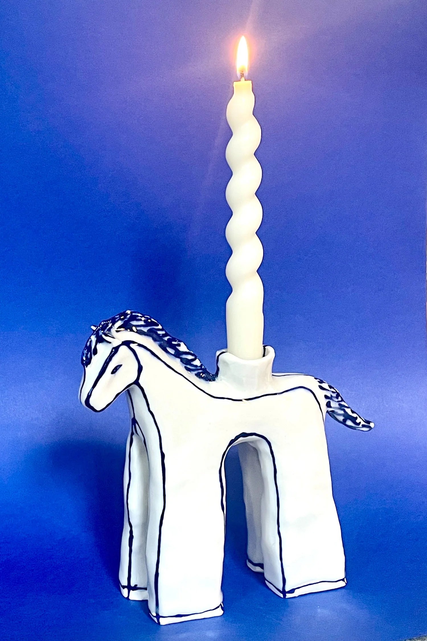 Horse Candle Holder